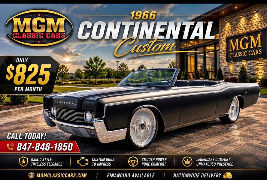 1966 Lincoln Continental - CUSTOM ROADSTER