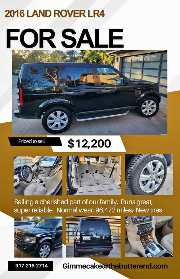 2016 Land Rover LR4 - LR4