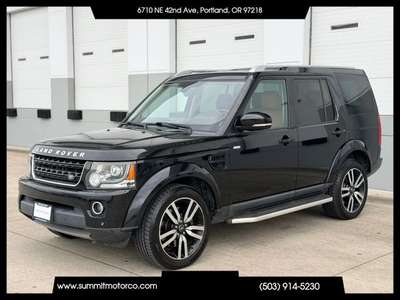 2016 Land Rover LR4 Landmark Edition Sport Utility 4D