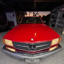Extremely Rare 1982 Mercedes Benz Sec Finished In Red With Palmetto Interior