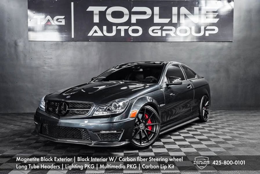 2013 Mercedes-Benz C-Class C 63 AMG Coupe 2D