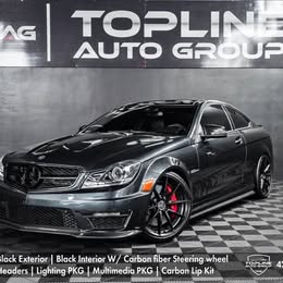 2013 Mercedes-Benz C-Class C 63 AMG Coupe 2D
