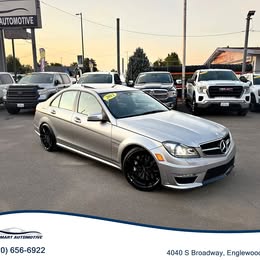 2012 Mercedes-Benz C-Class - C 63 AMG Sedan 4D