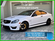 2015 Mercedes-Benz C-Class C 63 AMG COUPE - ULTRA RARE EDITION 507 - 49K MILES!