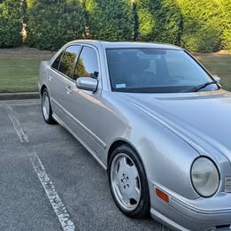 2001 Mercedes-Benz E55 AMG - Silver on Black - Clean Title