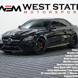 2019 Mercedes-Benz AMG E 63 S Sedan 4MATIC+