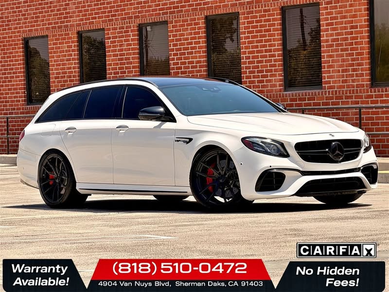 2018 Mercedes-Benz E-Class E 63 S AMG 4Matic