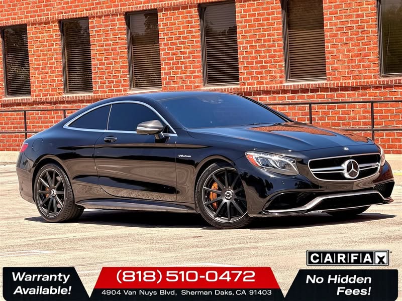 2016 Mercedes-Benz S-Class S 63 AMG 4MATIC