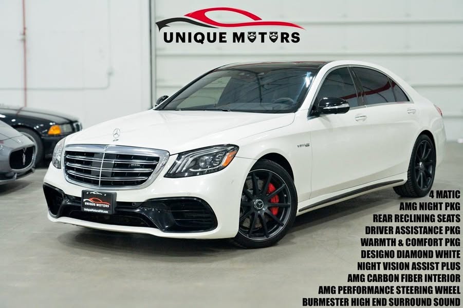 2018 Mercedes-Benz AMG S63 4MATIC Sedan