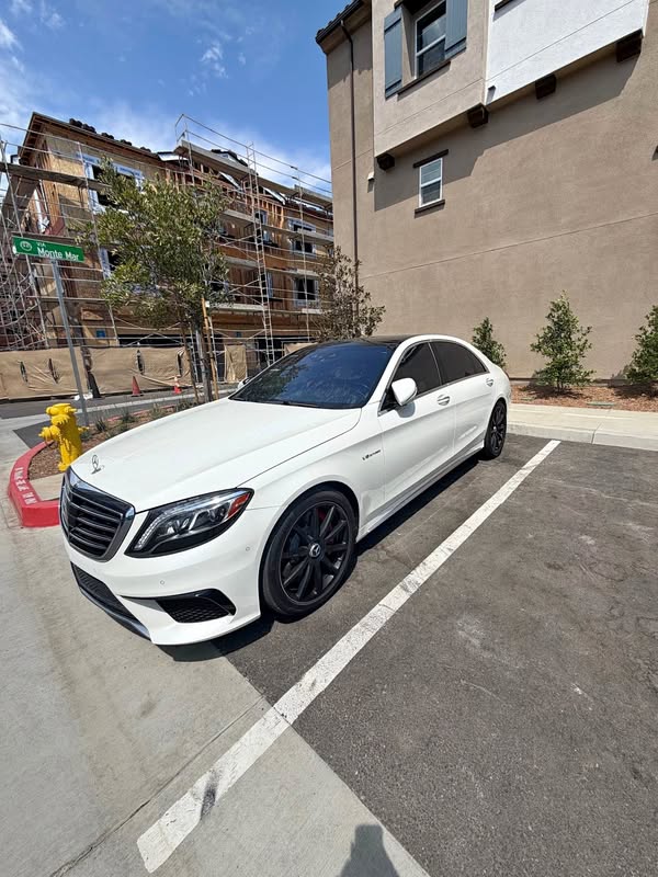2015 Mercedes-Benz S63 AMG 4MATIC \u2014 54K Miles \u2014 Designo Diamond White