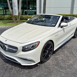 2017 Mercedes-Benz s 65 amg cabriolet