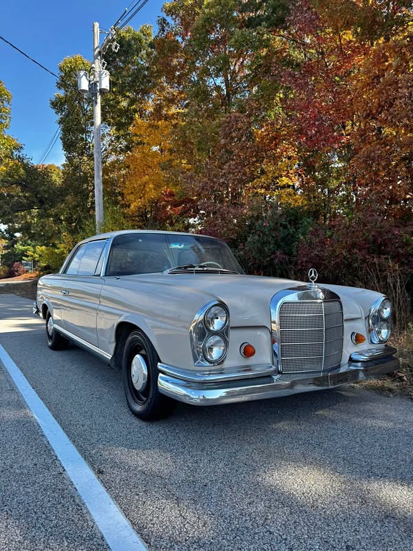 1965 Mercedes-Benz 965 mercedes-benz 220 se coupe f