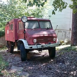 1963 Mercedes-Benz unimog 404 firetruck