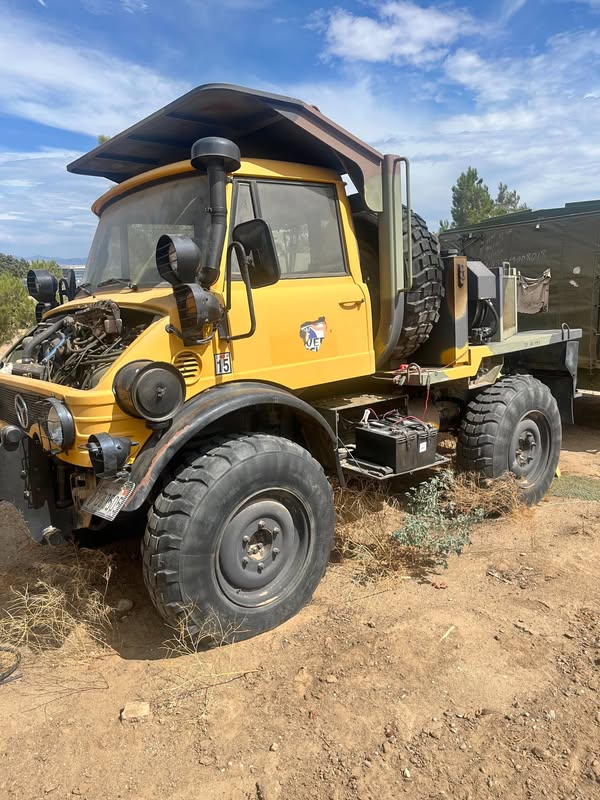 1987 Mercedes-Benz FLU Unimog