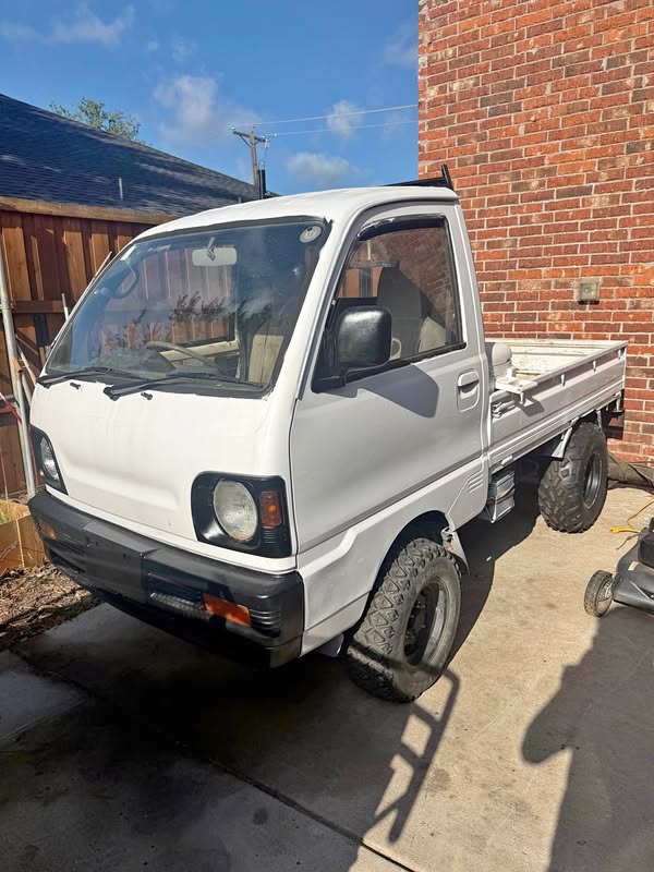 1993 Mitsubishi minicab 4x4 kei truck