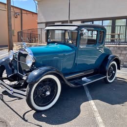 1928 Model A Ford Special Coupe- beautiful car!!!