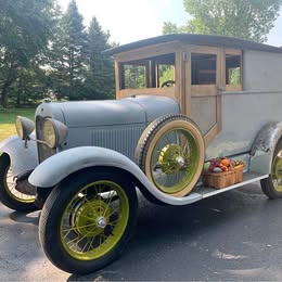 1929  Ford Model A Rare Bakers Wagon