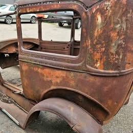 1930 Ford Model A Sedan Hot Rod Project.