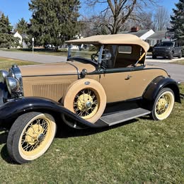 1930 Ford Model A Roadster Convertible