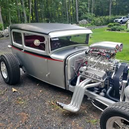 1931 Ford custom street rod model a tudor sedan