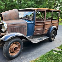1930 Ford Tudor Model A Woody
