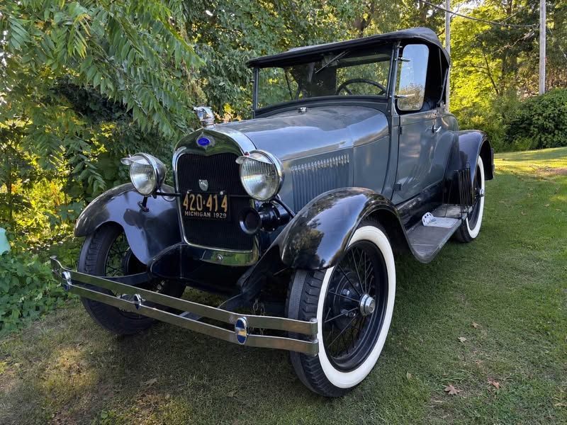 1929 Ford model a roadster - rumble seat - Roadster