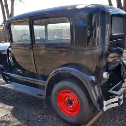 1928 Ford Model A two-door sedan project