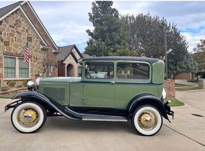 1930 Ford model a two door tudor sedan