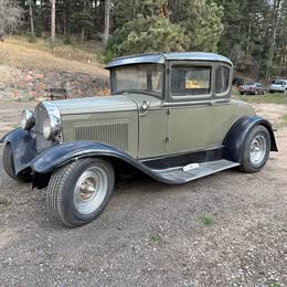 1930 Ford Model A Coupe (modified)