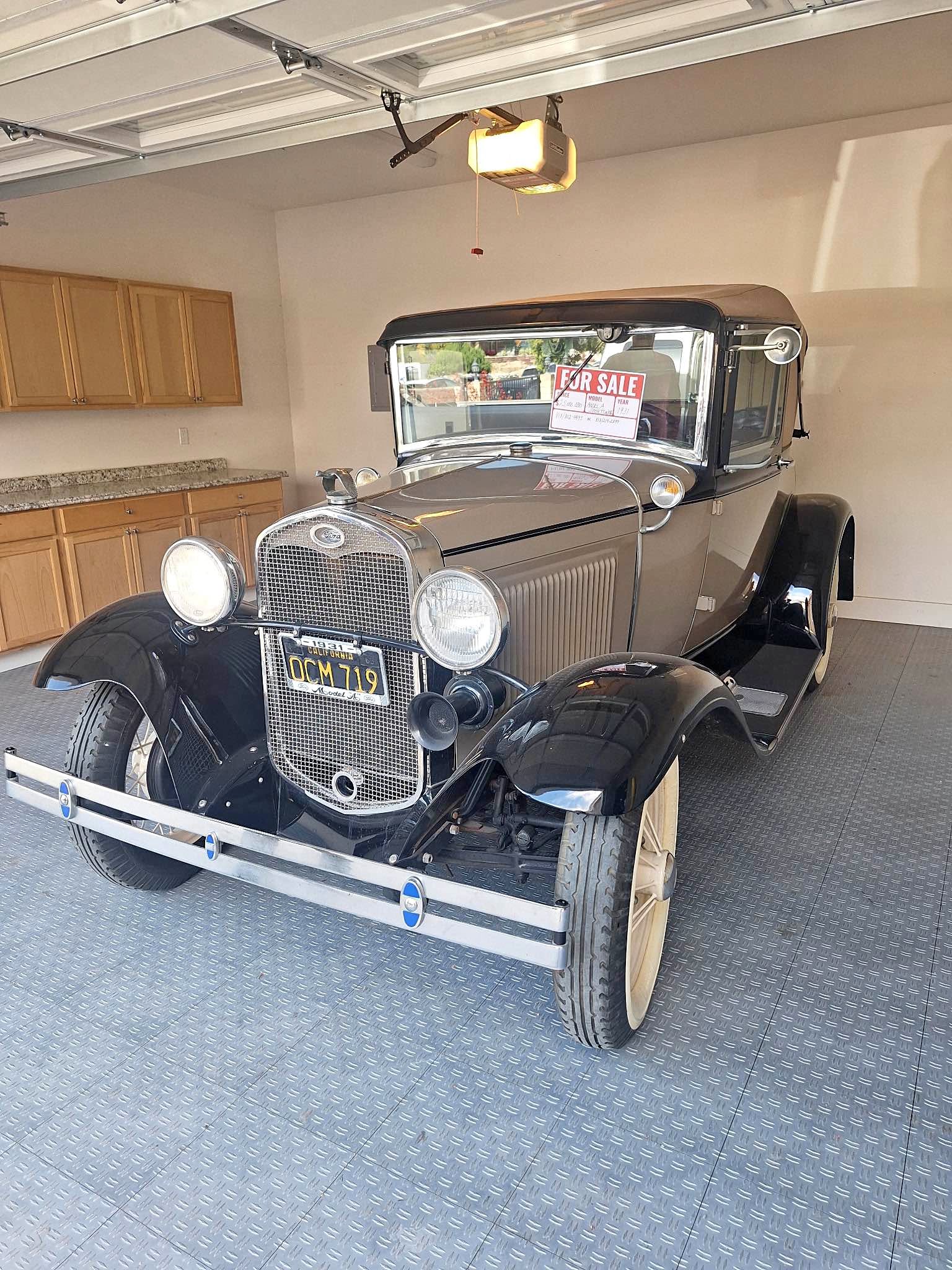 1931 Ford model a - Deluxe Coupe