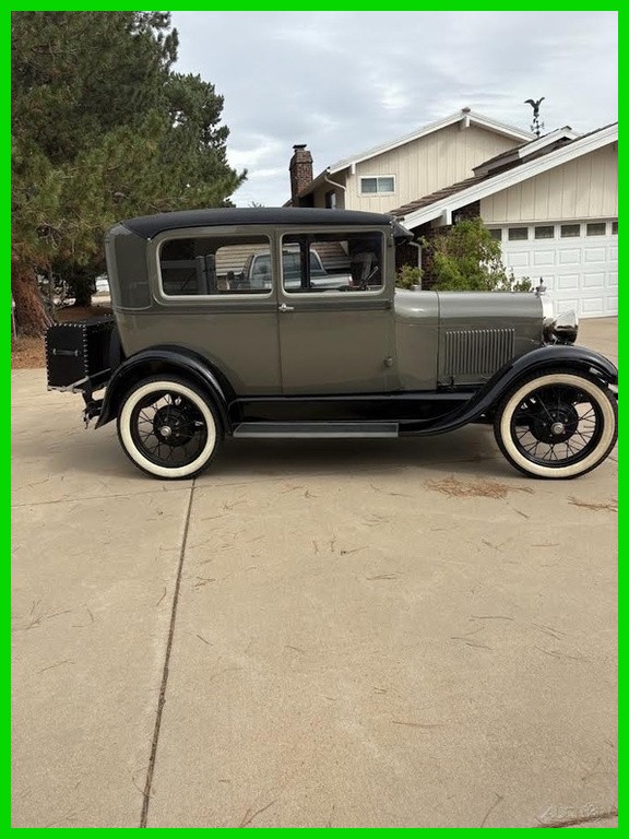 1929 Ford Model A Tudor Stock #233570