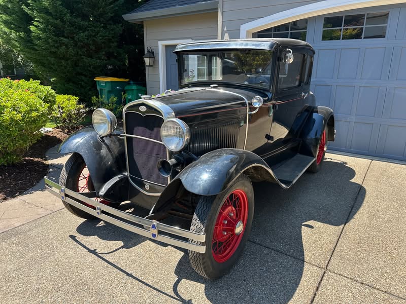 1931 Ford model a deluxe coupe