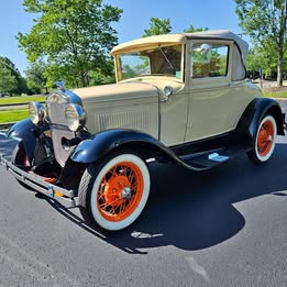 1931 Ford model a sports coupe
