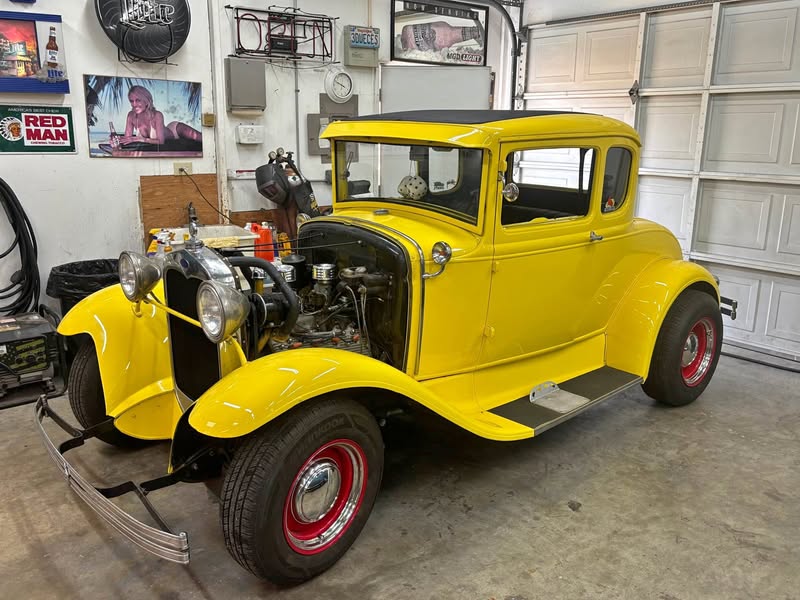 1930 Ford model a coupe