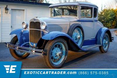 1930 Ford Model A 5-Window Coupe