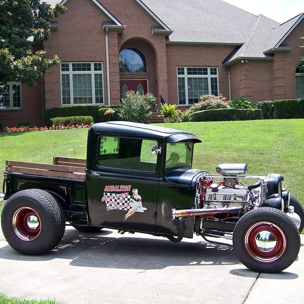 1928 Ford model a custom pick up truck\/Rat Rod