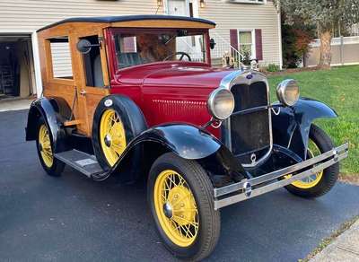 1930 Ford Model A  Huckster  Solid Car, Head Turner
