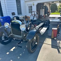 1929 Ford Tudor Sedan Model A Frame and Chassie