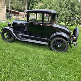 Model A Ford coupe 1929