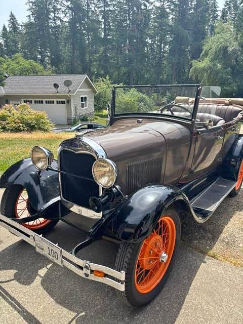 1929 Ford Model A phaeton  - Phaeton 4 door convertible