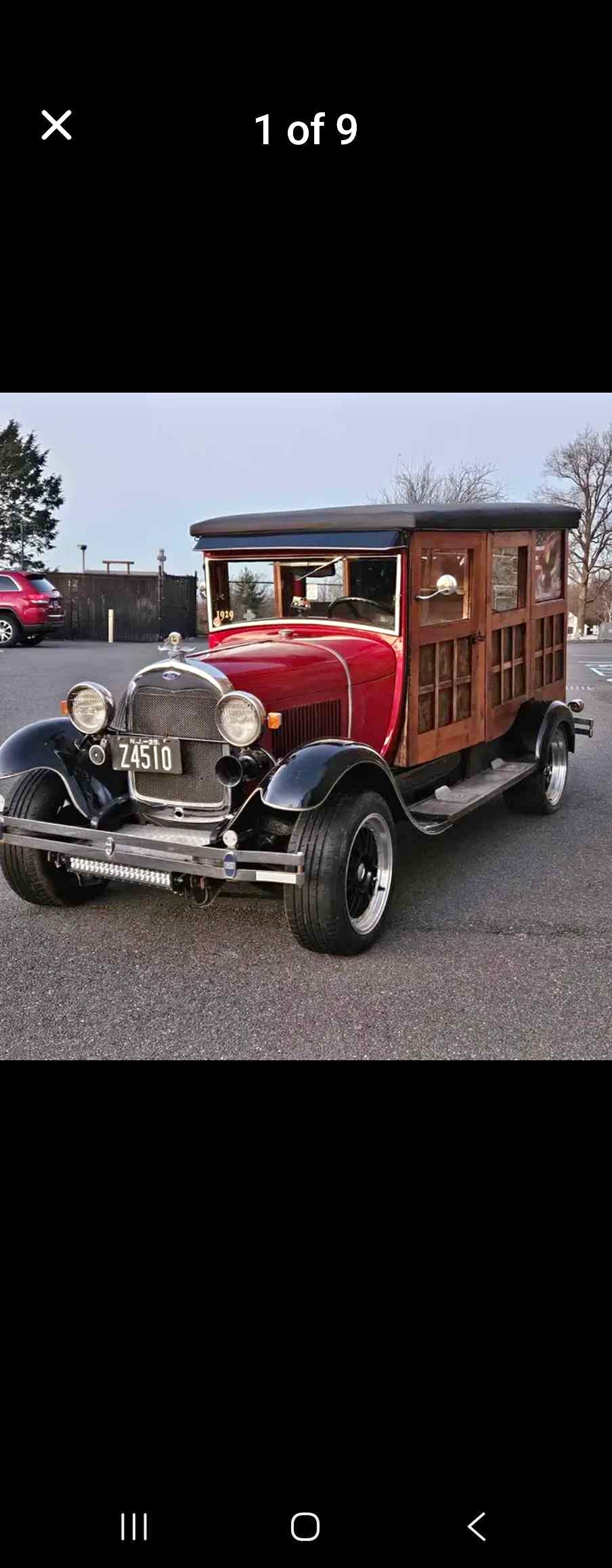 1929 Ford Model A pickup converted into Wo