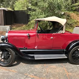 1929 Ford model a roadster