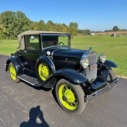 1930 Ford model a cabriolet