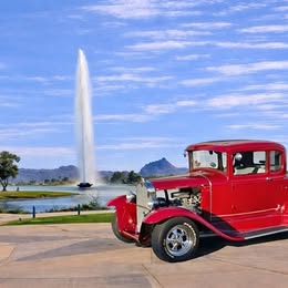 1930 Ford Model A 5 Window Coupe