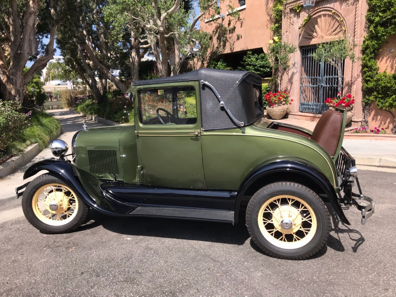 1929 Ford Model A Sport Coupe Beautiful All Steel with,...