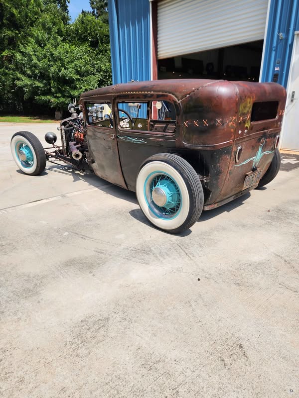 1928 Ford model a tudor rat rod