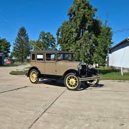 1929 Ford fordor model a