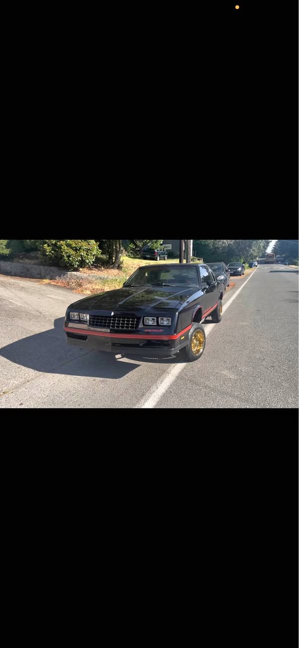 1982 Chevrolet Monte Carlo - SS Coupe 2D