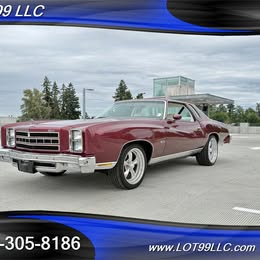1976 Chevrolet monte carlo, 90k miles, no rust, beautiful paint and trim, 350 v8