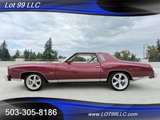 1976 Chevrolet Monte Carlo 90k Miles White Leather Bucket Seats